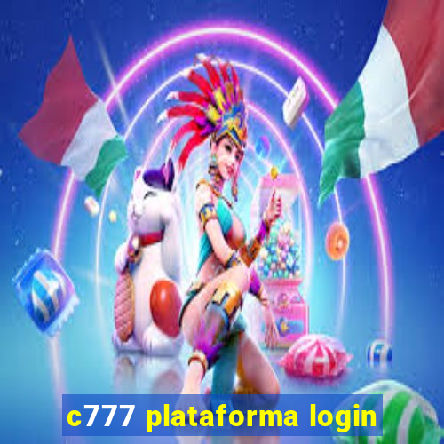 c777 plataforma login